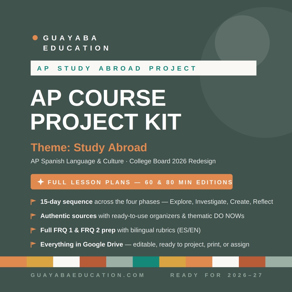 Cover of the AP Study Abroad Project