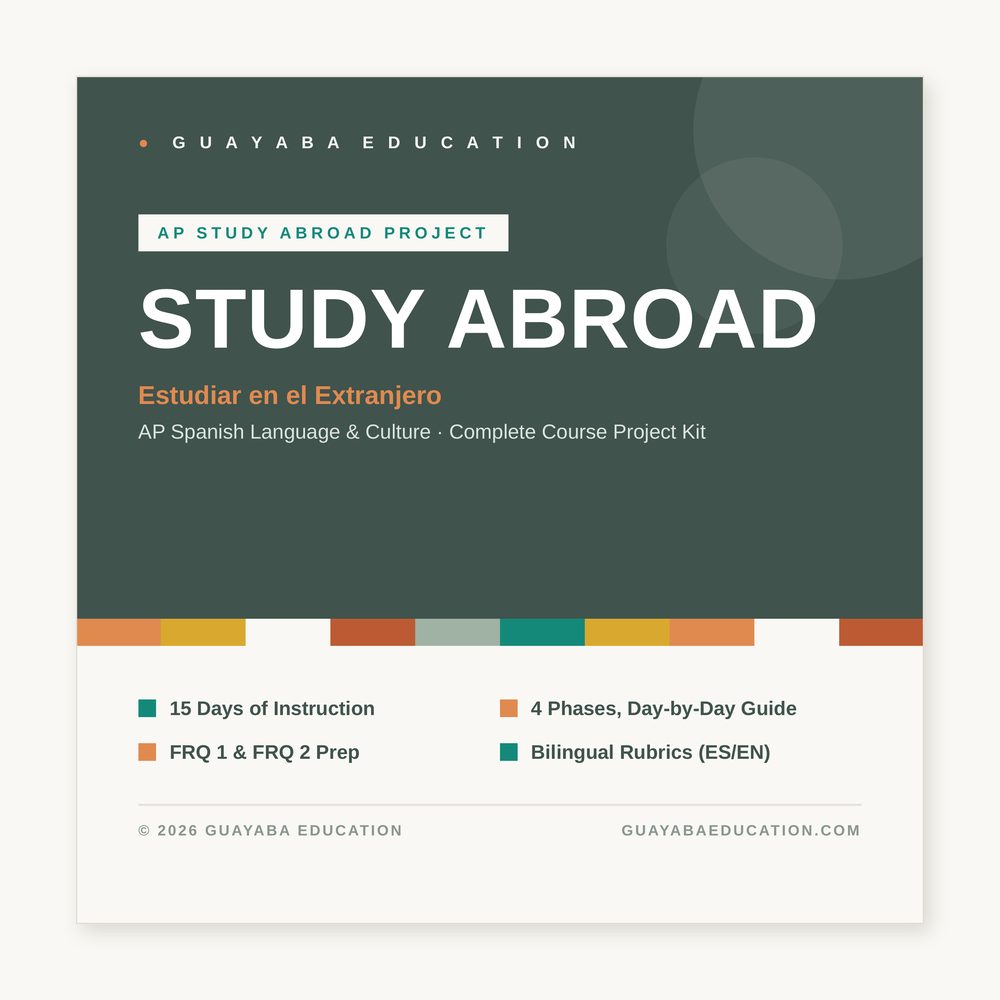 Alternate cover art for the AP Study Abroad Project